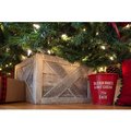 Barnwoodusa Rustic Farmhouse Deluxe Reclaimed 14.5" Christmas Tree Collar/Skirt 840075811886